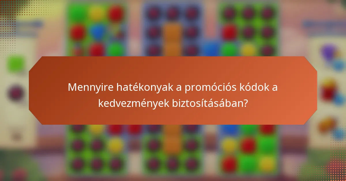 Mennyire hatékonyak a promóciós kódok a kedvezmények biztosításában?
